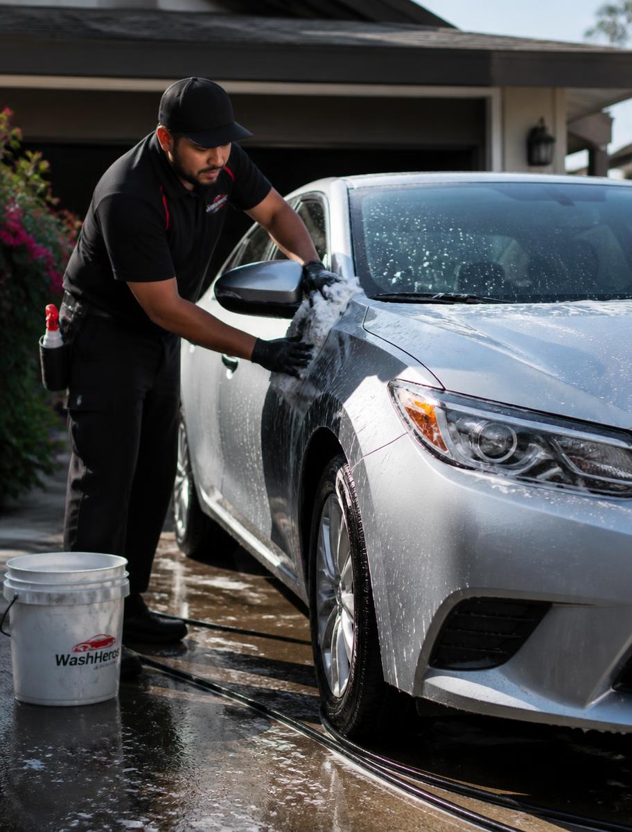 Servicio de lavado para Automóvil