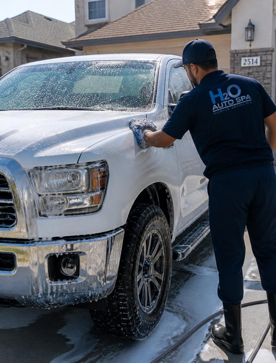 Servicio de lavado para Camioneta Pick Up